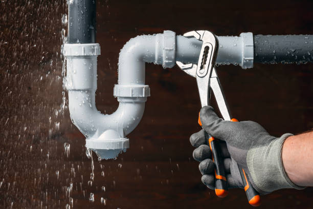 Professional Plumbing technician working in Manvel, TX